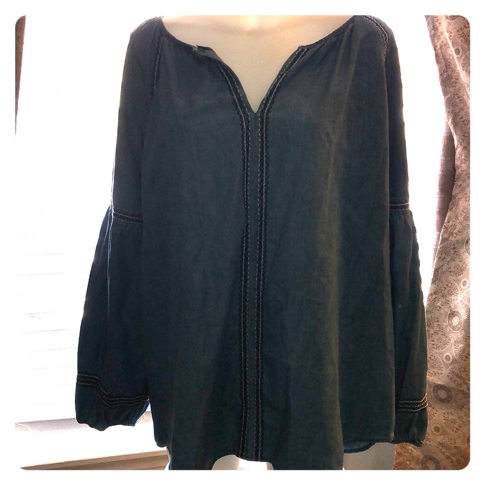 Knox Rose Chambray Pullover XXL Brand New with Tag